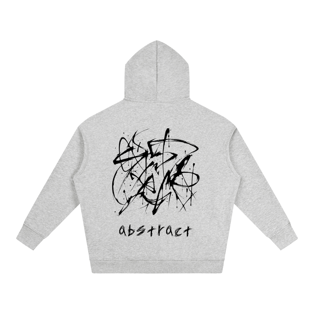tranquillity. abstract hoodie