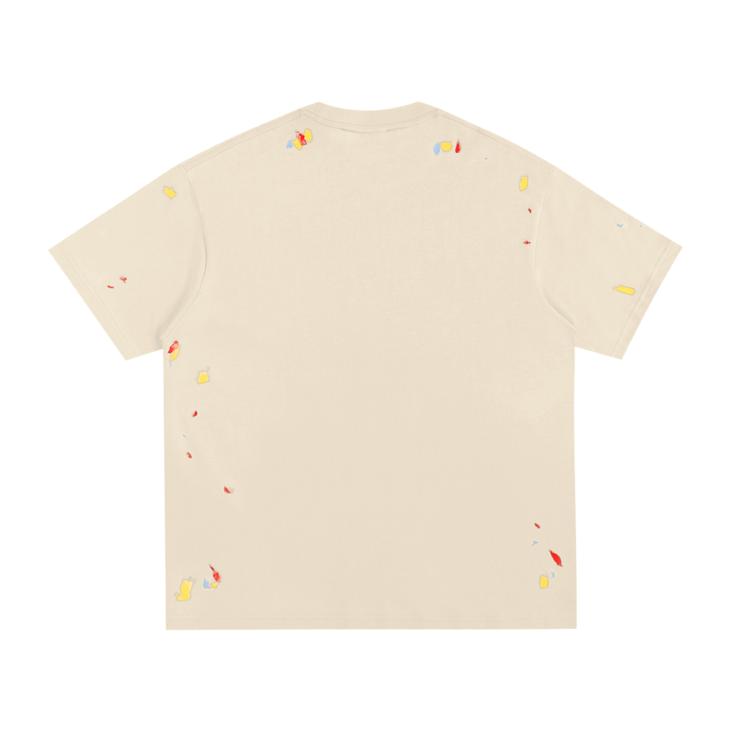 tranquillity. paint splatter tee