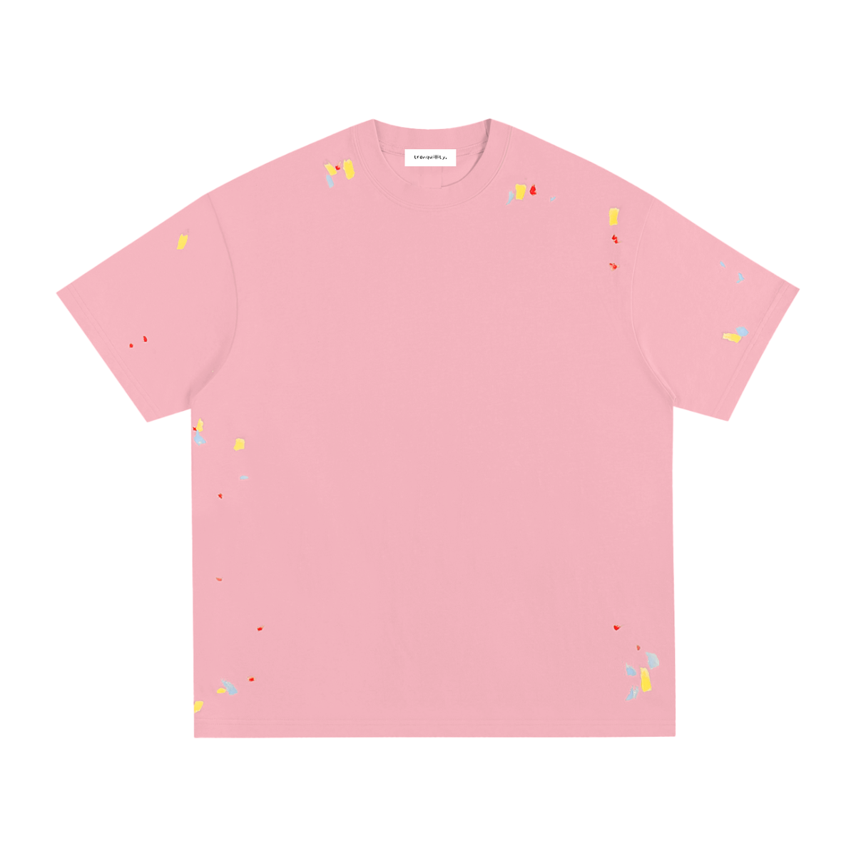 tranquillity. paint splatter tee