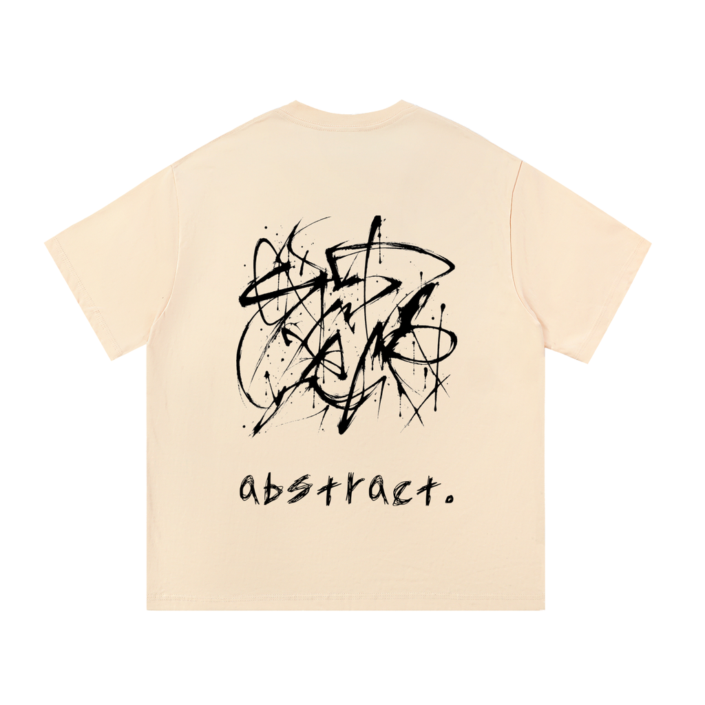 tranquility. abstract tee