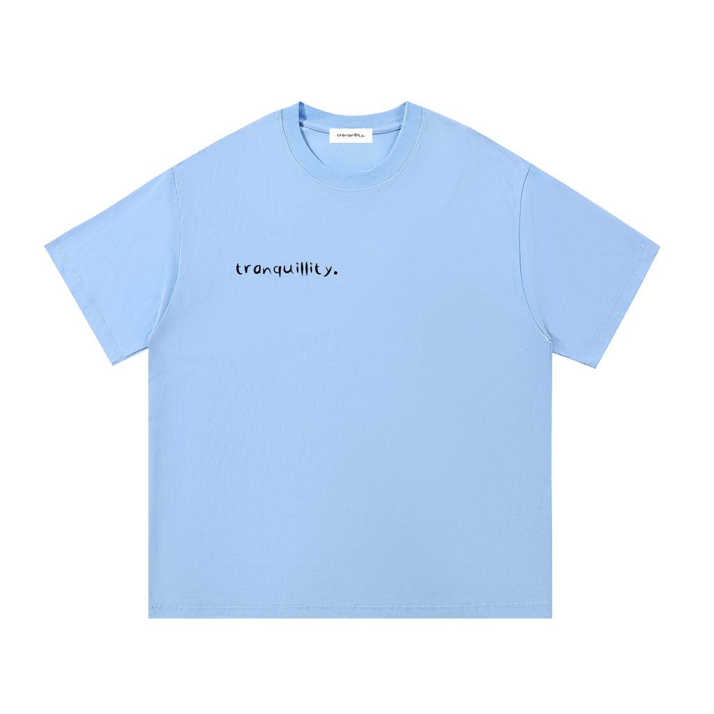 tranquility. abstract tee