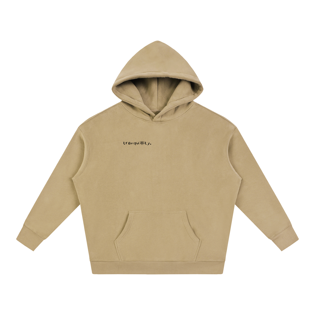 tranquillity. abstract hoodie