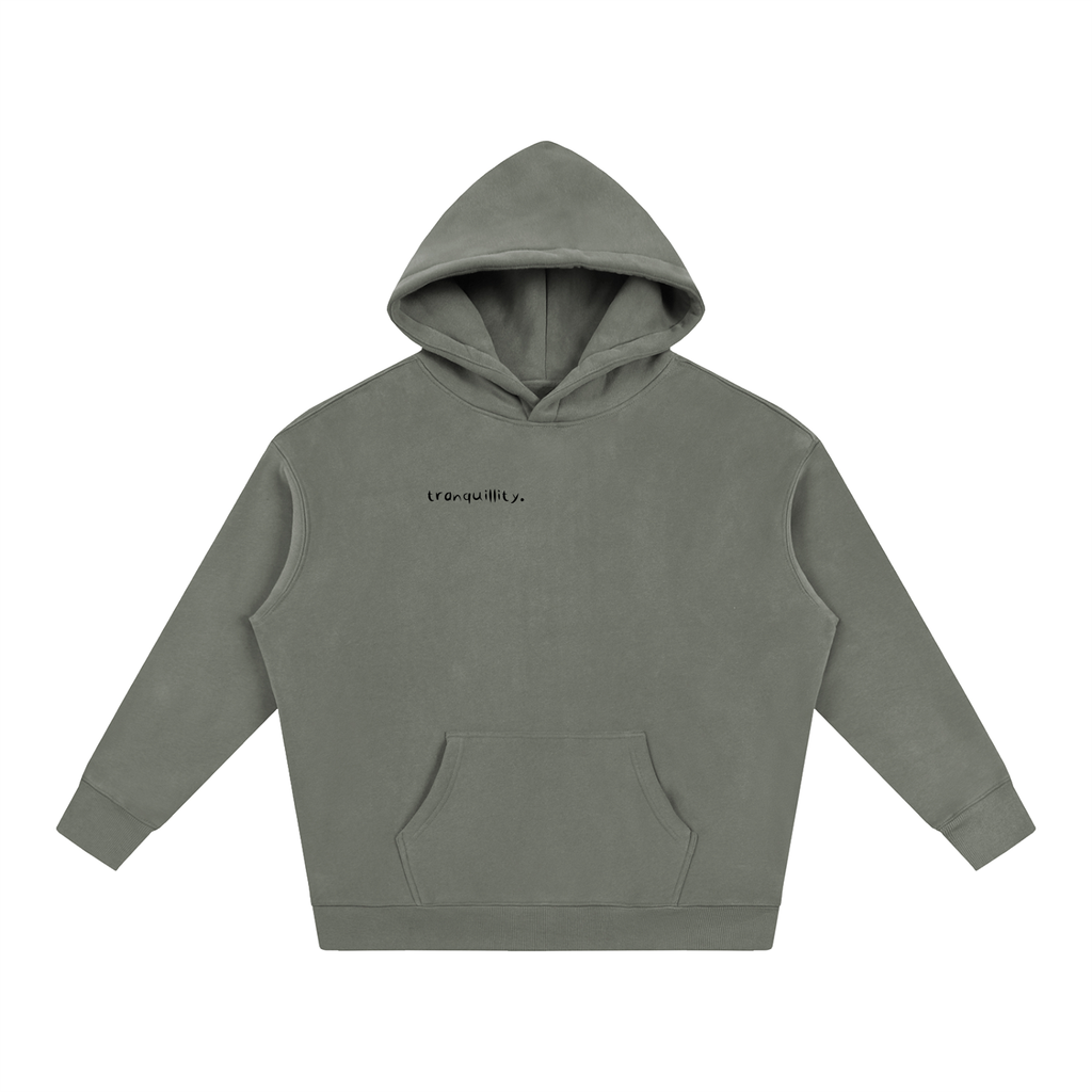 tranquillity. abstract hoodie