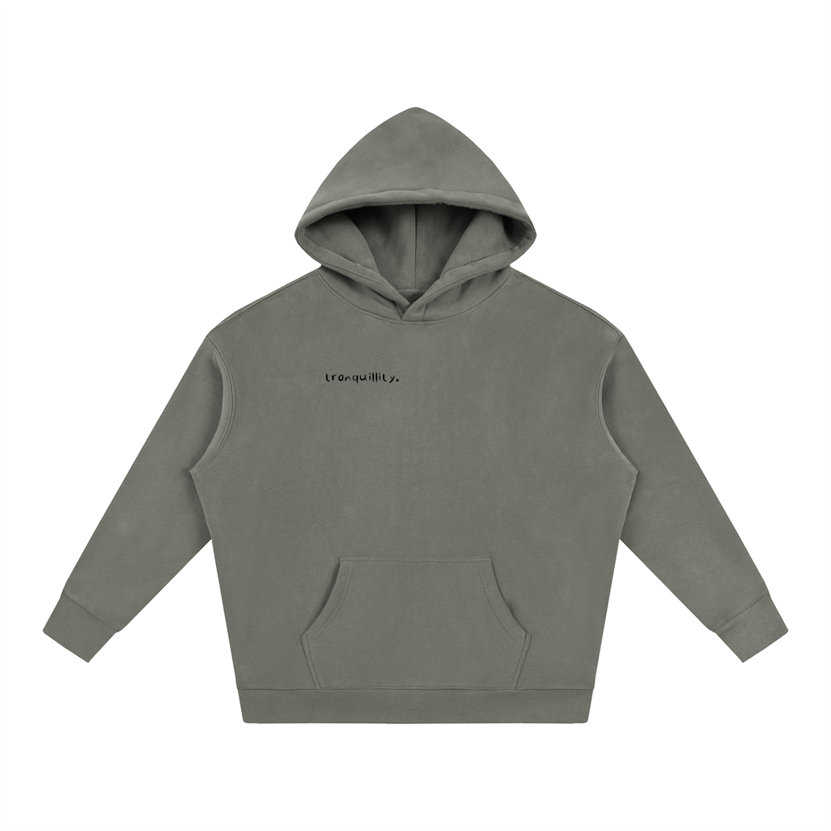 tranquillity. abstract hoodie
