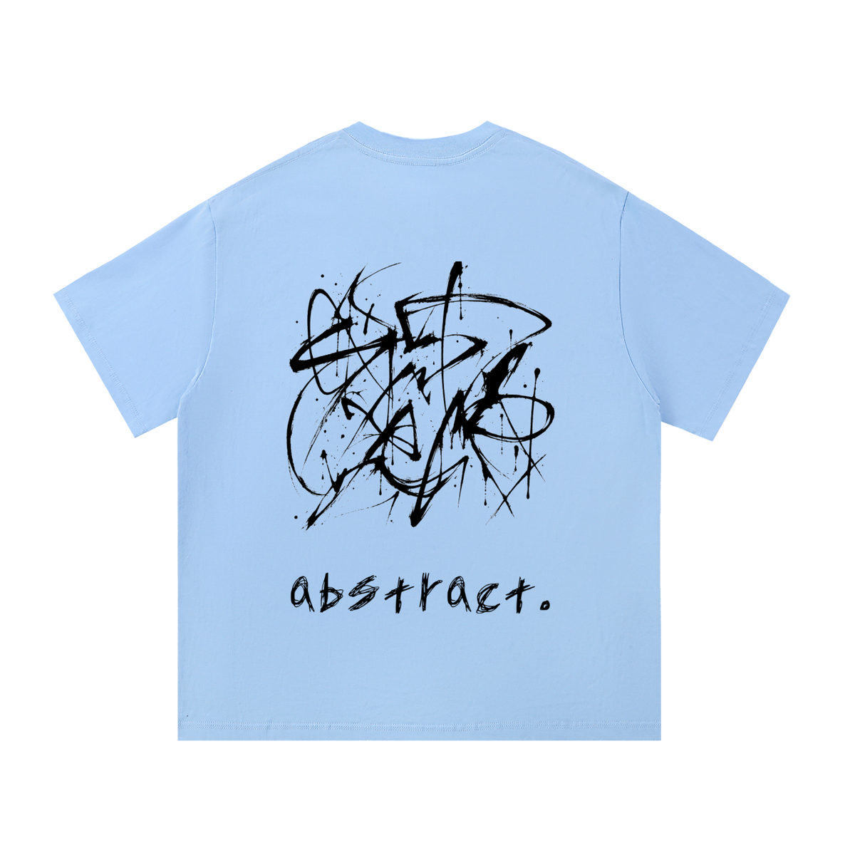 tranquility. abstract tee