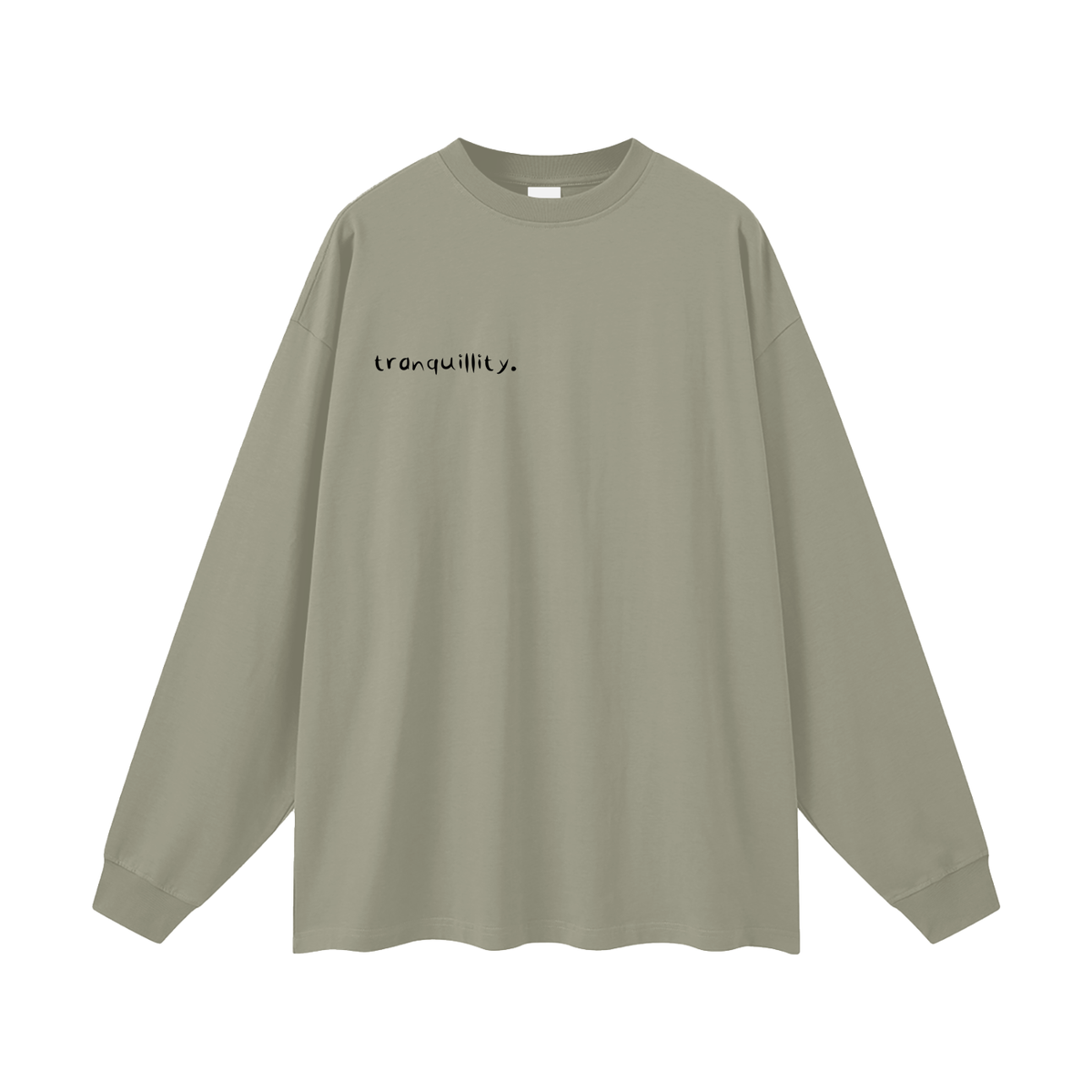 tranquillity. abstract longsleeve