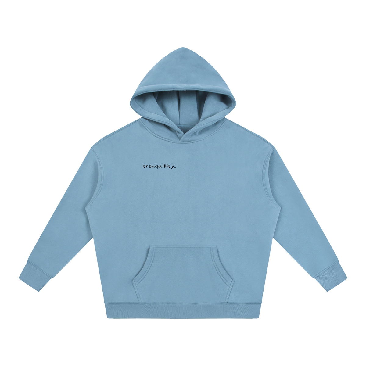 tranquillity. abstract hoodie