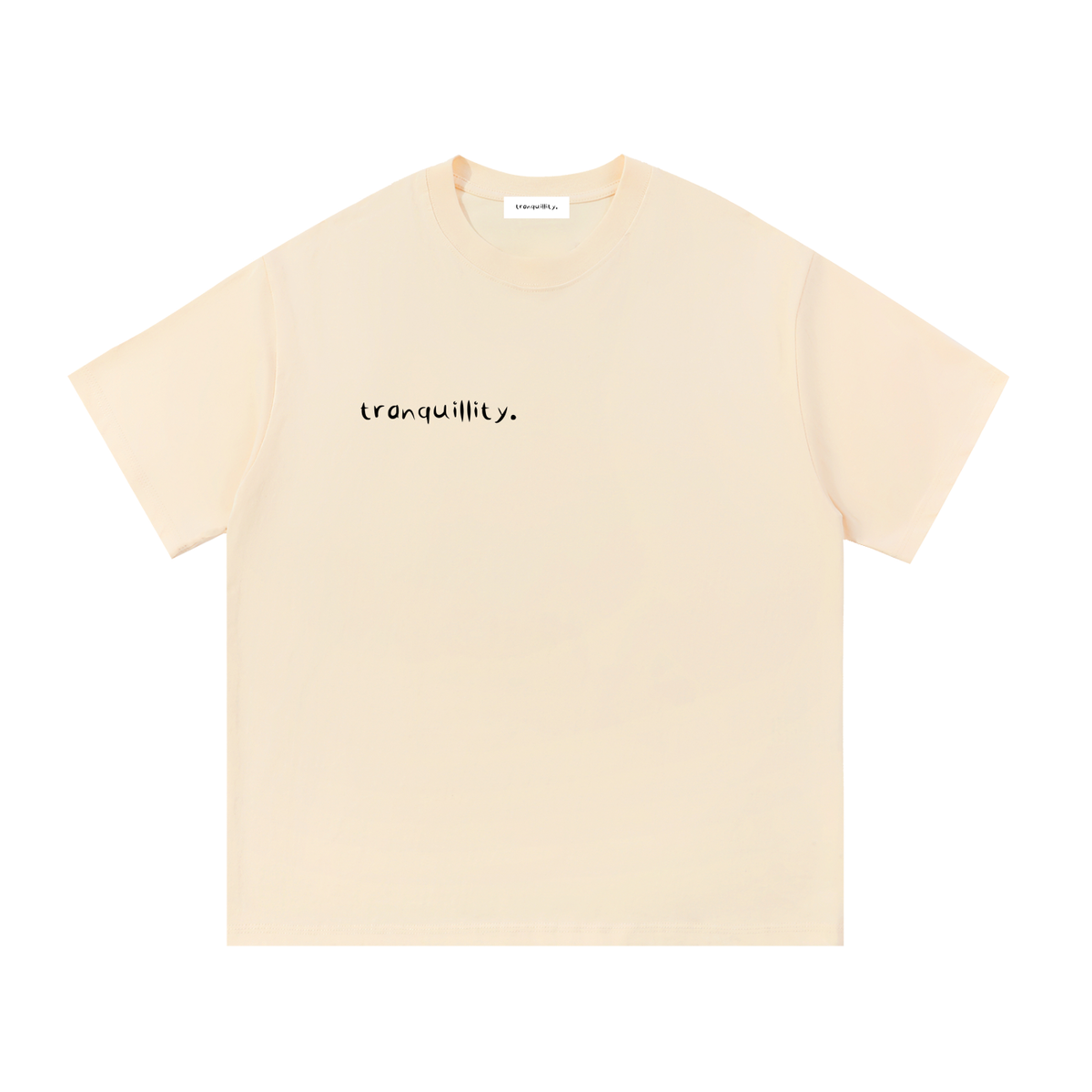 tranquility. abstract tee