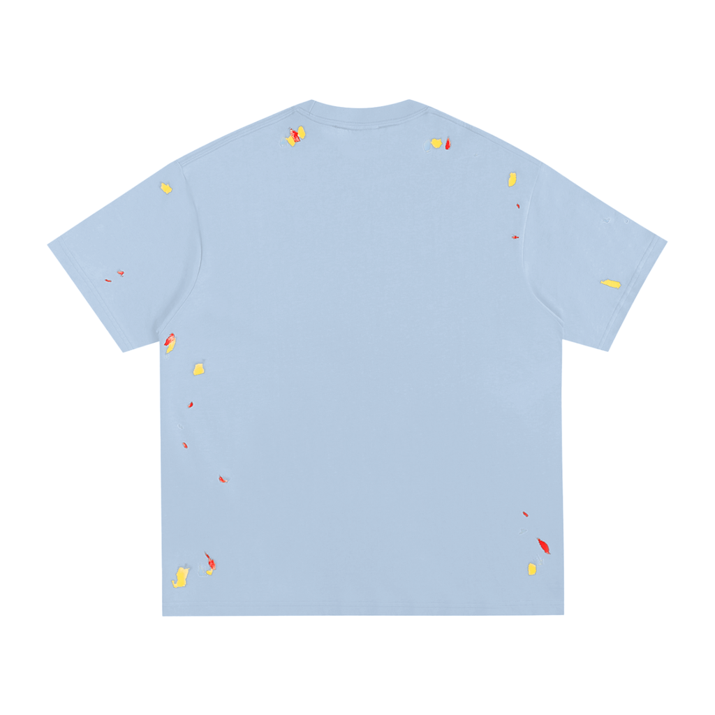 tranquillity. paint splatter tee