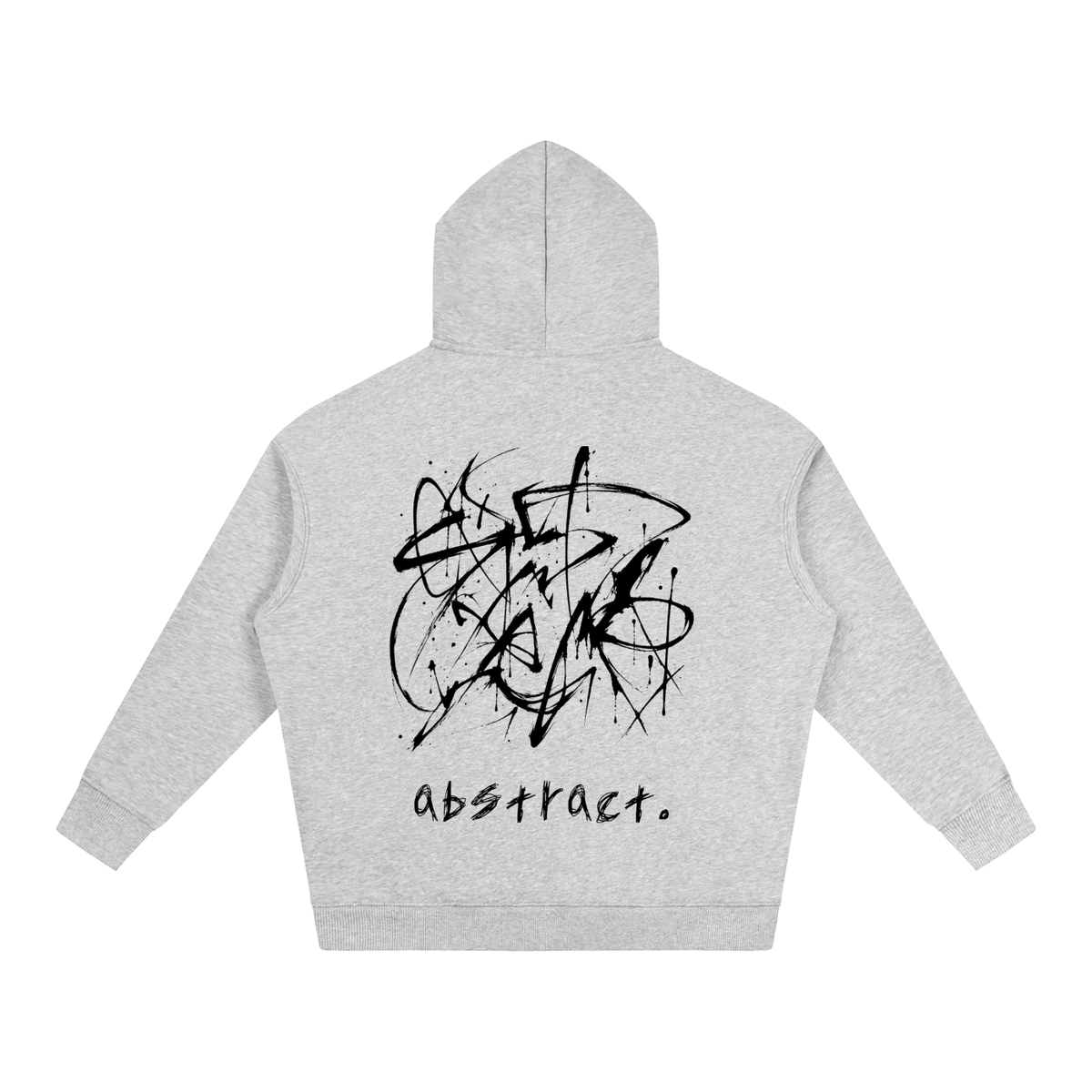 tranquillity. abstract hoodie