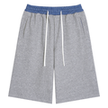 tranquillity. layered sweatpants shorts