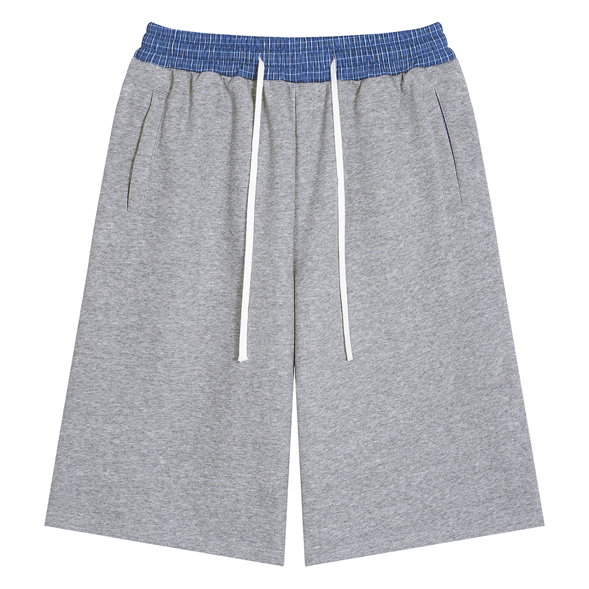 tranquillity. layered sweatpants shorts
